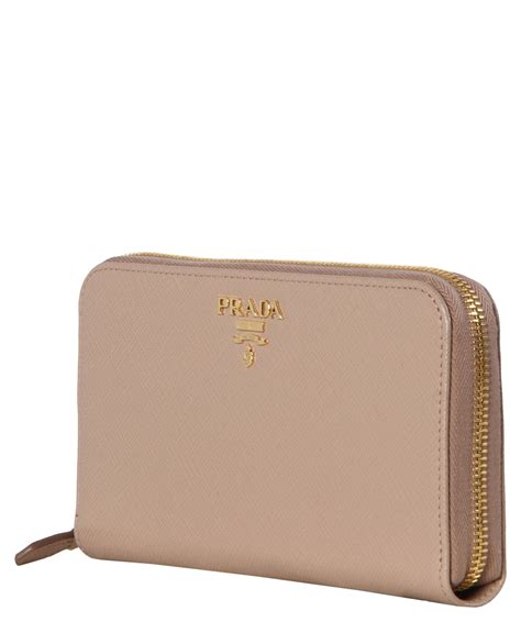 prada geldbörse braun|prada damen preisliste.